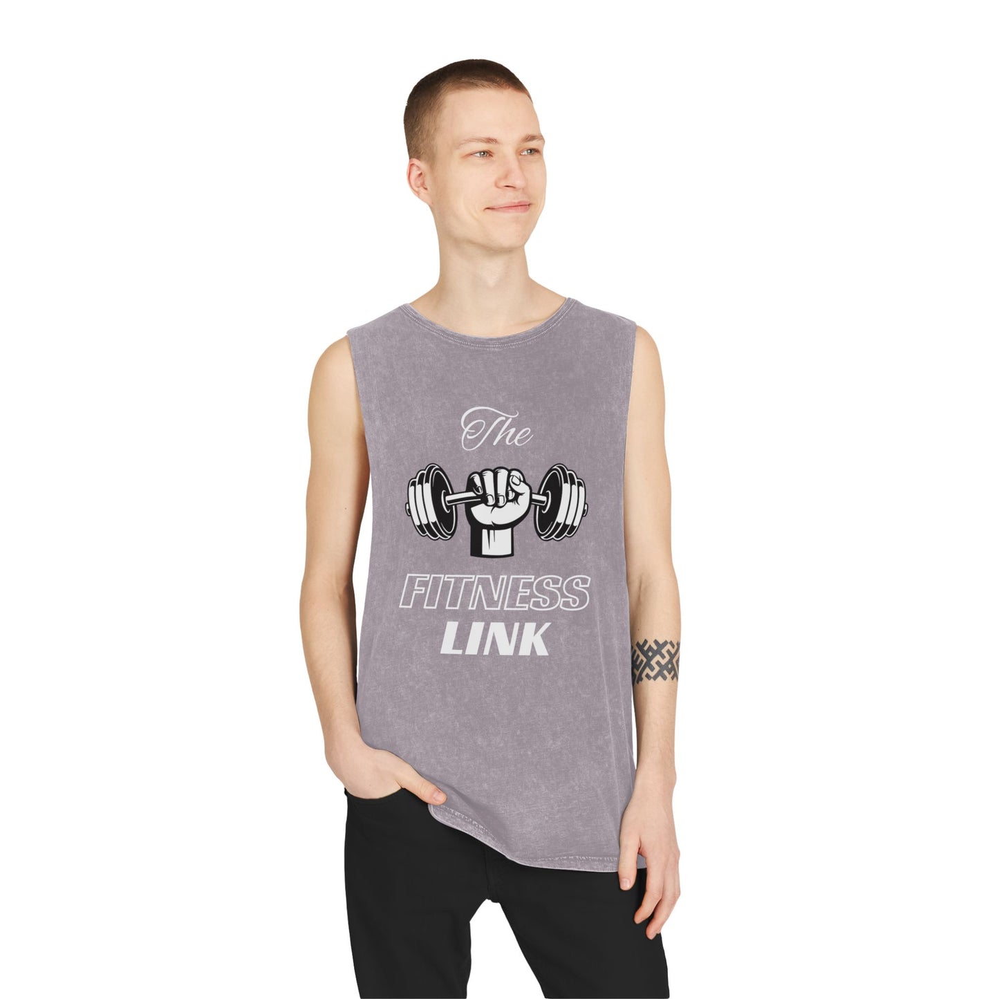 Stonewash Workout Tank Top