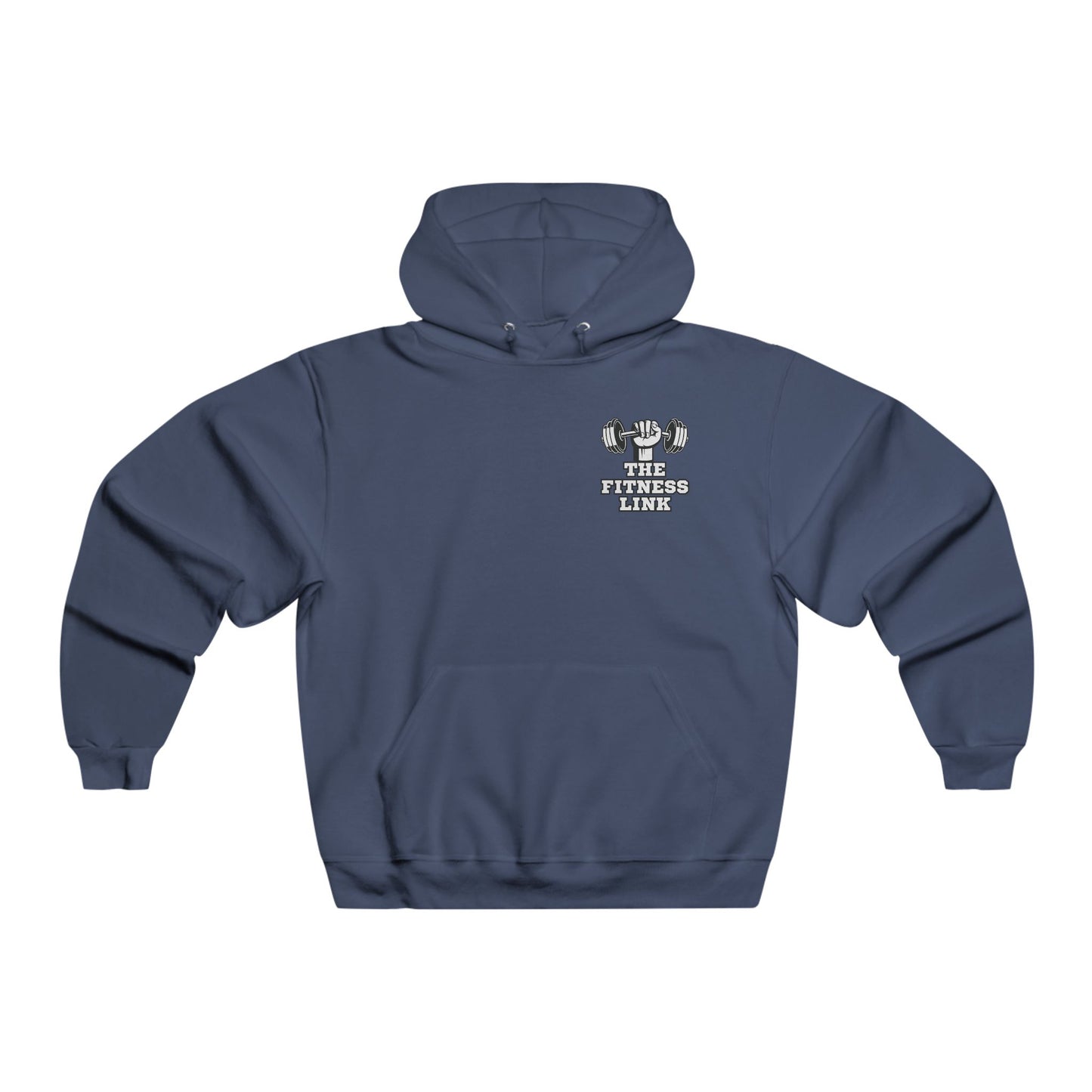 Men's Hooded Sweatshirt - Faith Over Fear Comfortable Gym Athletic Feel