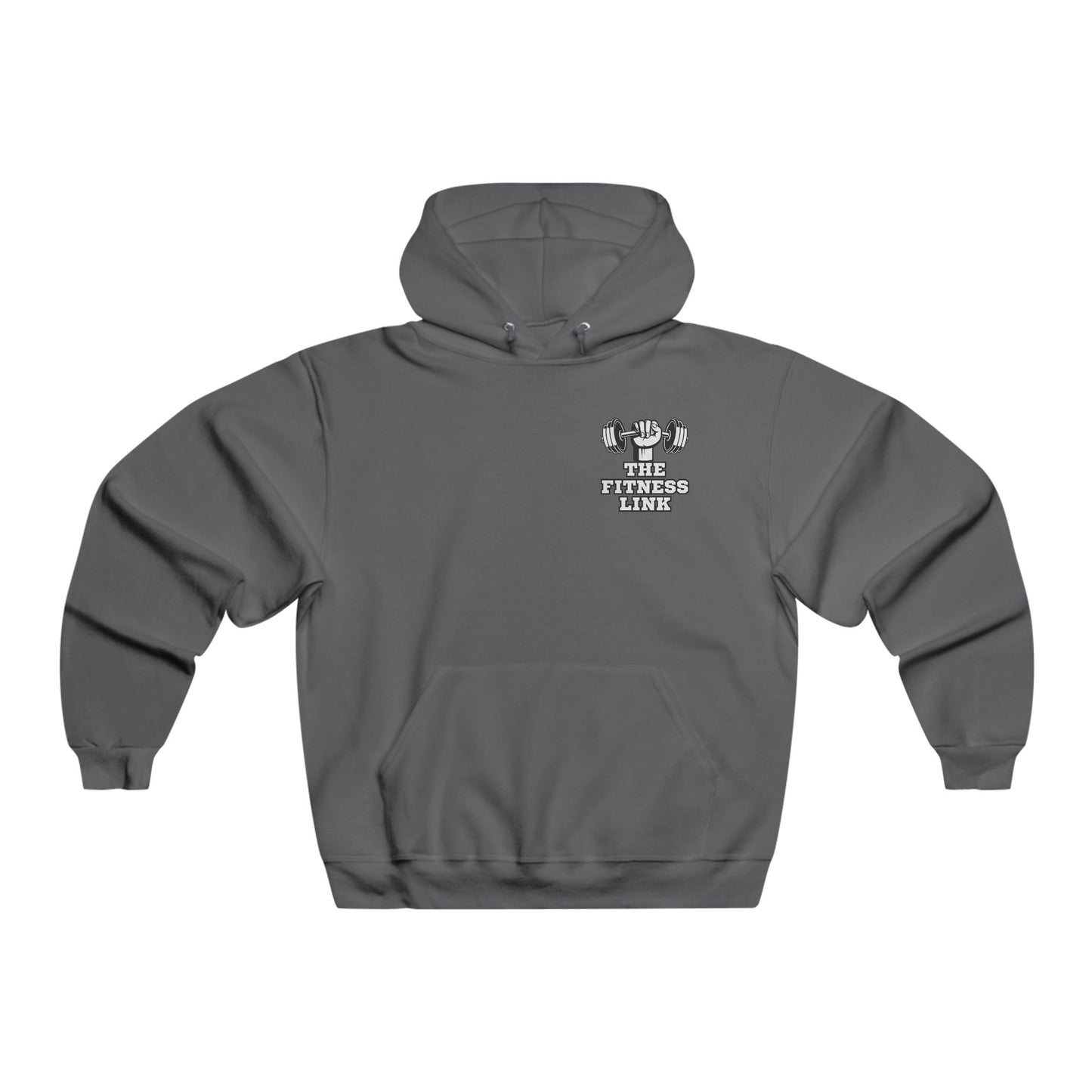 Men's Hooded Sweatshirt - Faith Over Fear Comfortable Gym Athletic Feel
