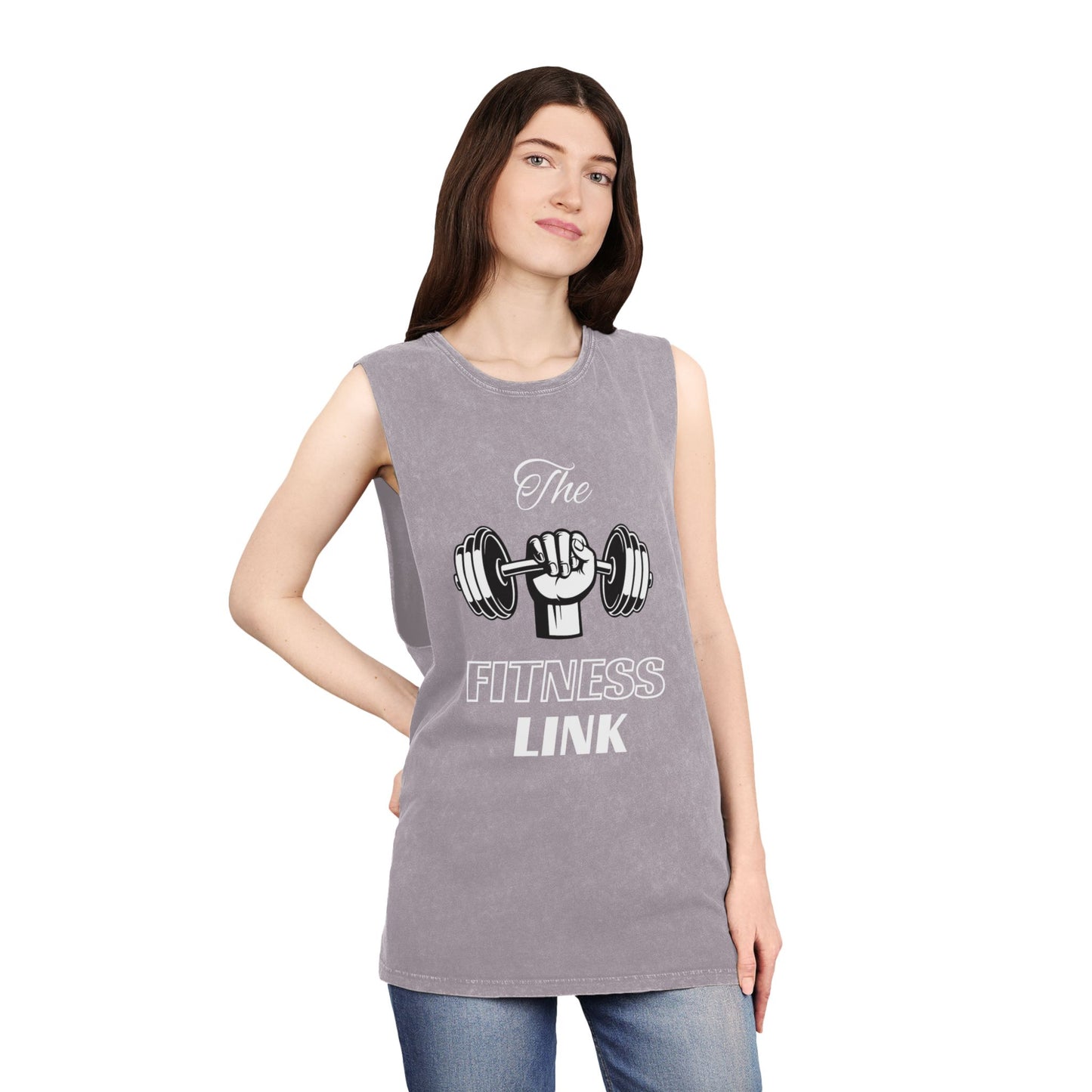 Stonewash Workout Tank Top