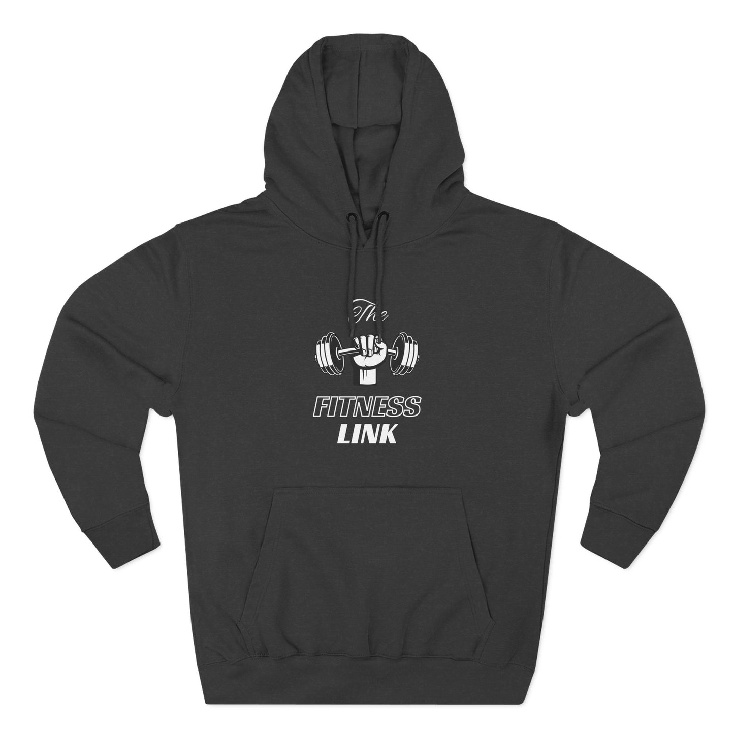 Fitness Link Three-Panel Fleece Hoodie - S.T.Y. Design