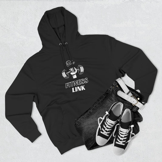 Fitness Link Three-Panel Fleece Hoodie - S.T.Y. Design
