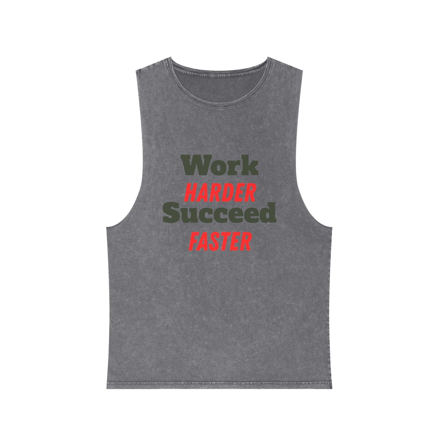 Stonewash Workout Tank Top