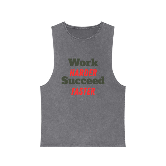 Stonewash Workout Tank Top